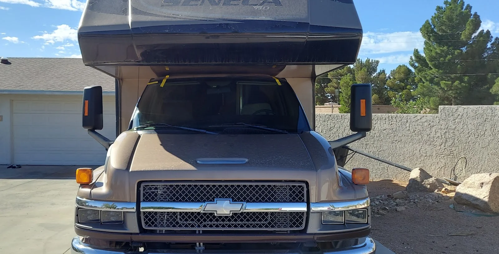 RV windshield replacement — full-size glass, Kingman, AZ